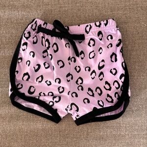 NWT Animal Print Shorts 6-12m
